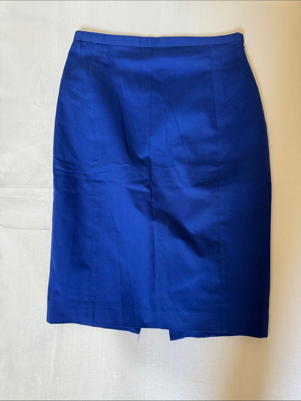 Express Royal Blue Pencil Skirt